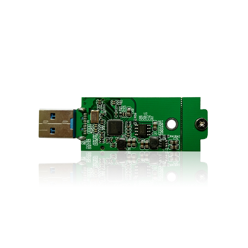 WBTUO LM-741U USB3.0 TYPE-A TO SSD Enclosure Case Without Cable for NGFF B-key SATA protocol for 2230 or 2242 M.2 SSD