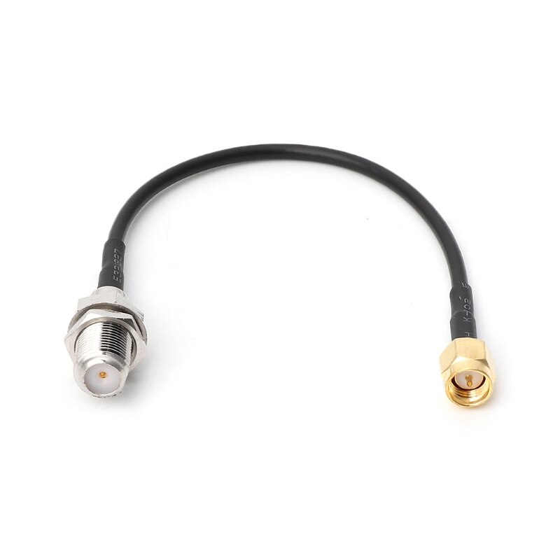 RG174 Rf Pigtail Kabel F Vrouwelijke Naar Sma Male Coax Rf Extension Pigtail Kabel