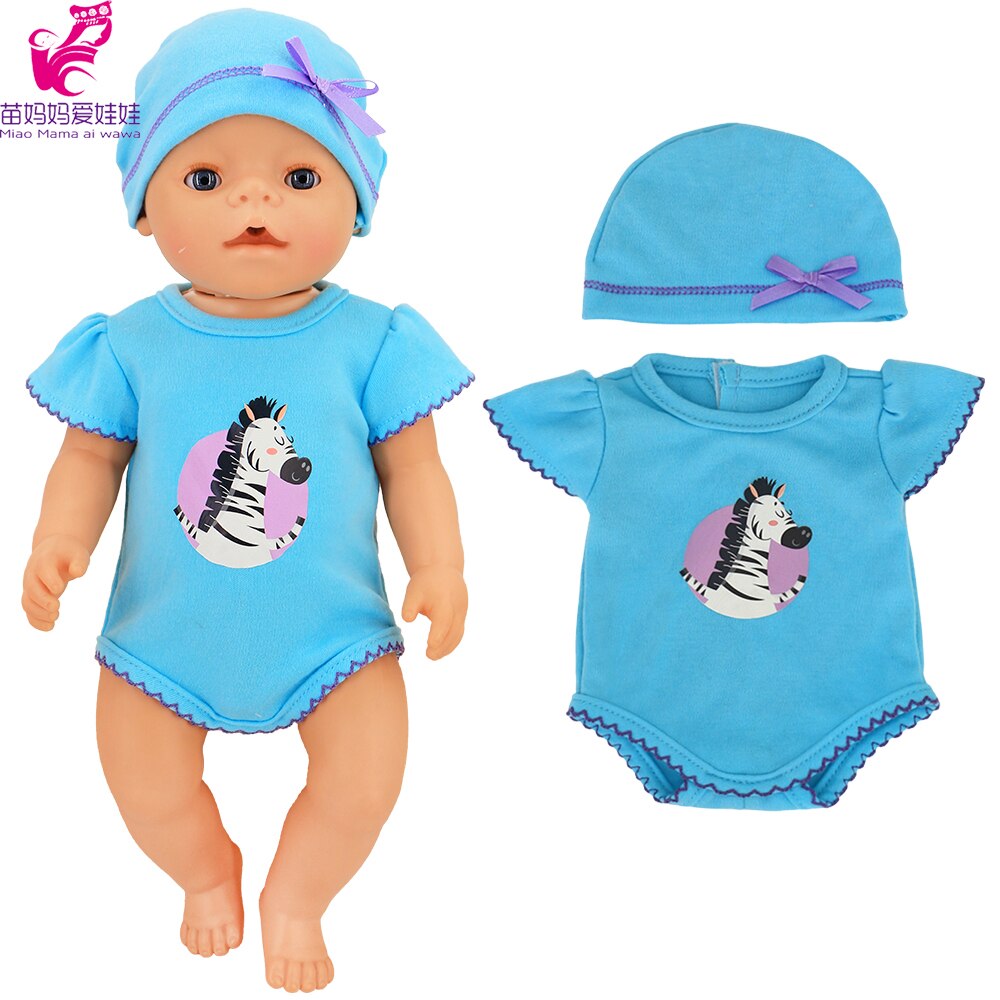 40cm reborn baby docka kläder kanin overall för 40cm docka jumpsuit nenuco y su hermanita 18 tum flick docka kläder: A6