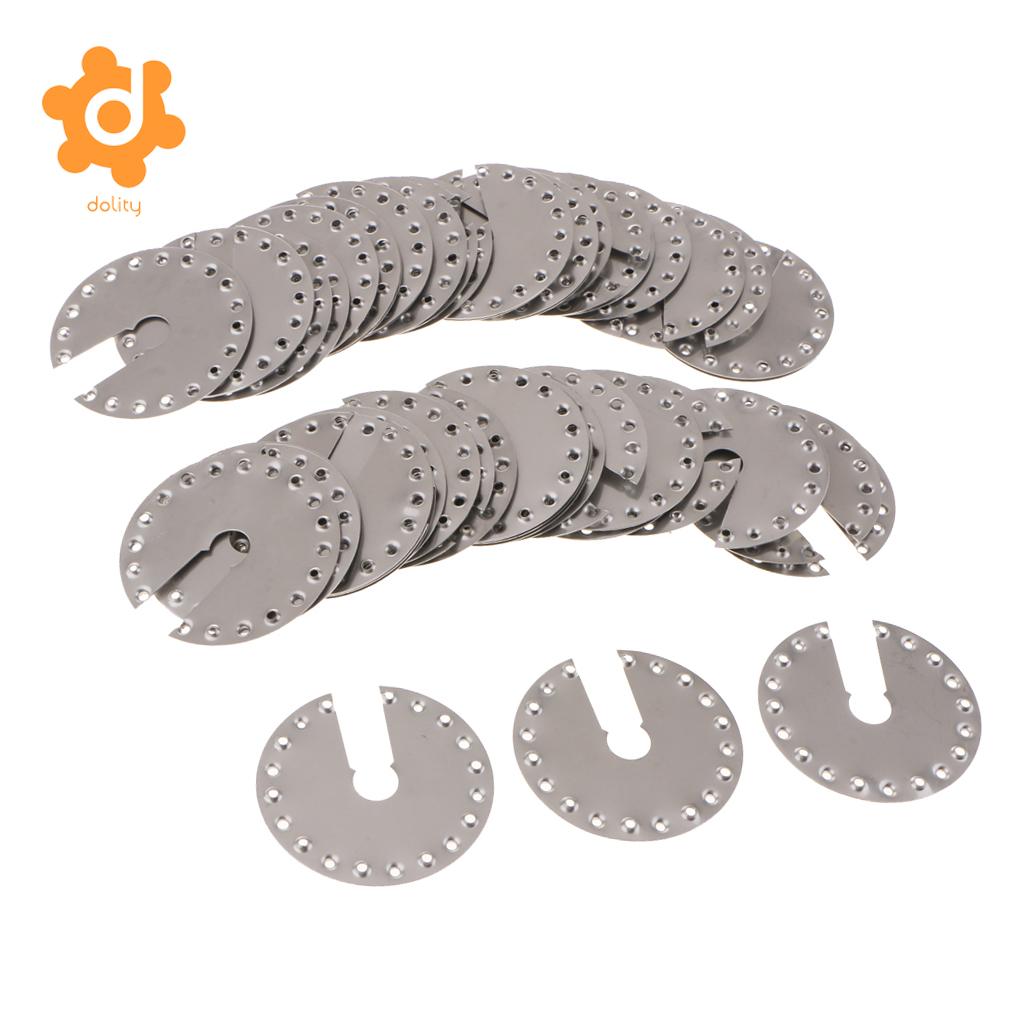 REAL 1.77x1.77'' 50PCS/PACK Grounding Washer/Gasket Solar PV Conductive Sheet