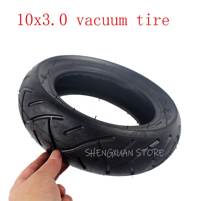 10*3.0 Electric Scooter Tubeless Vacuum Tire 10x3.0 Scooter Vacuum Tyre 10 Inch Widening and Thickening Tire