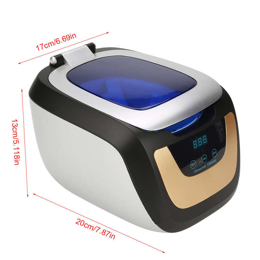 Digital Ultrasonic Cleaner 750ml 42000Hz Watch Glasses Ultrasound Bath Cleaning Machine Jewelry CD Dental Sonic Washing Washer