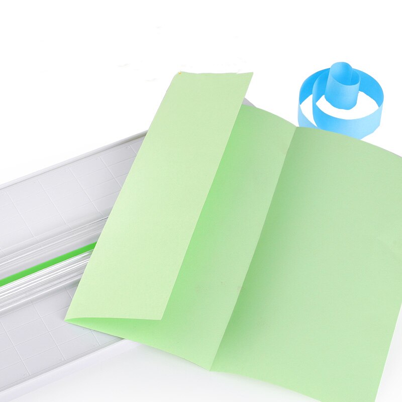 Coupeur de papier multifonctionnel Machine à rainer 360 degrés coupe-papier rotatif 12 côtés peut couper la courbe A5A4A3 peut être coupé ligne cassée