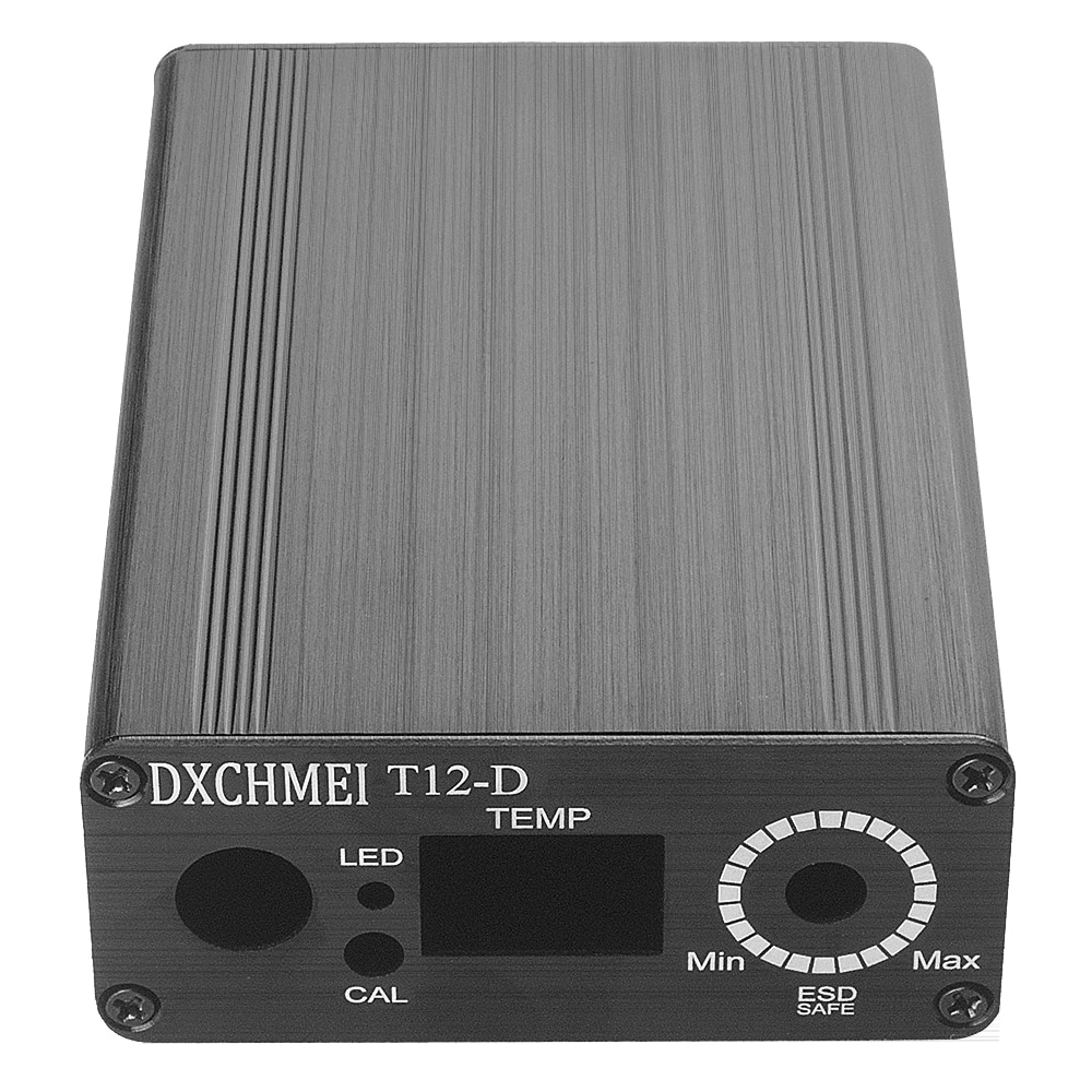 Behuizing Case Alumium Legering Shell Voor Hakko T12 Elektrische Eenheid Digitale Soldeerbout Station Temperatuur Controller Kits