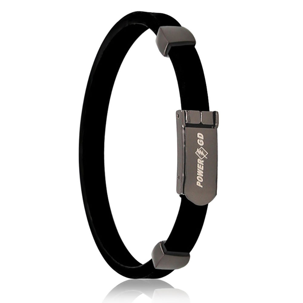 Sport Silikon Anti-Statische Power Armband Frauen Männer Einstellbare Negative Ionen Armbänder Erwachsene Jugendliche Magnet Armreifen Außen: 18