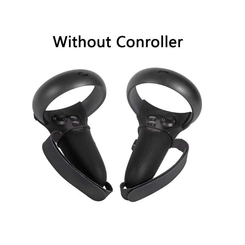 Custodia in silicone Maniglia presa cinghia presa Copertura per Oculus ricerca/Oculus spaccatura S controllore: nero