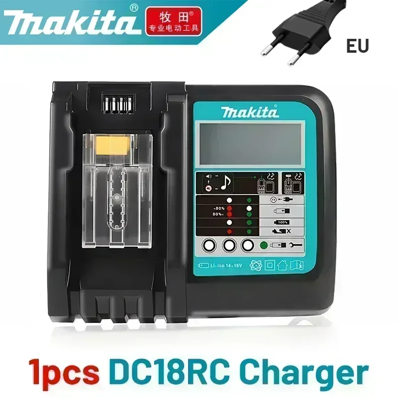 18v batterilader makita original,makita 18v 14.4v 10.8v 4 puertos lithium batteri hurtiglader ,18v makita batteri med lader: Elfenben