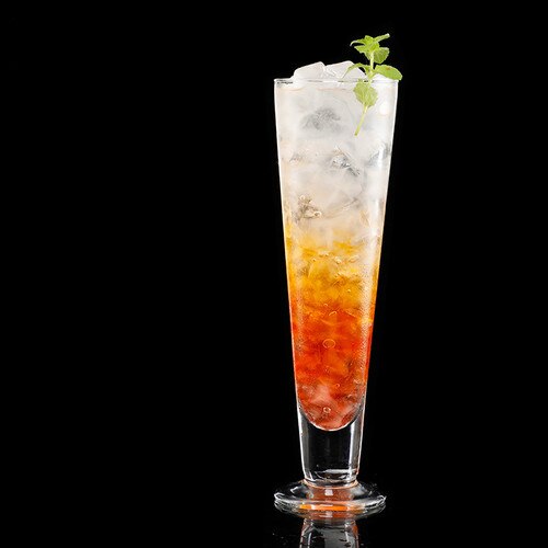 Glas Koude Drank Beker Sap Cup Smoothie Beker Milkshake Beker Melk Thee Cup Creatieve Restaurant Cup Cocktail Cup: F