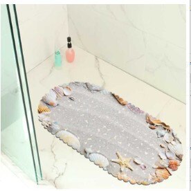 Strand schelp balkon badkamer mat hydrofobe antislip deurmat zwembad openbare plaats antislipmat: F430-149