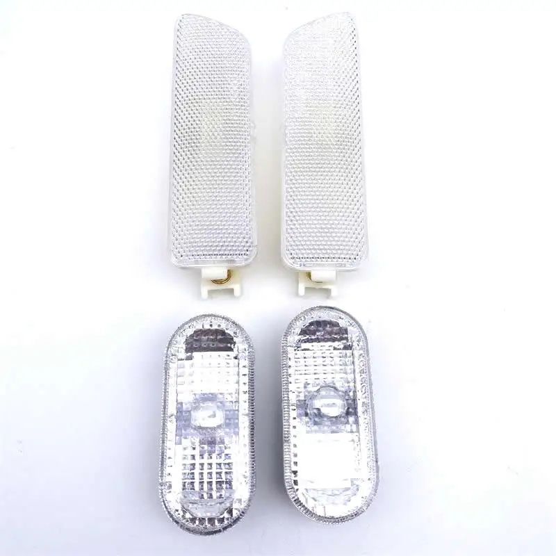 Accesorios para coche, señales de giro para parachoques delantero, luces indicadoras de advertencia, luz de hoja para vw golf 4 mk4 jetta 1JM 945071 /072: Azul