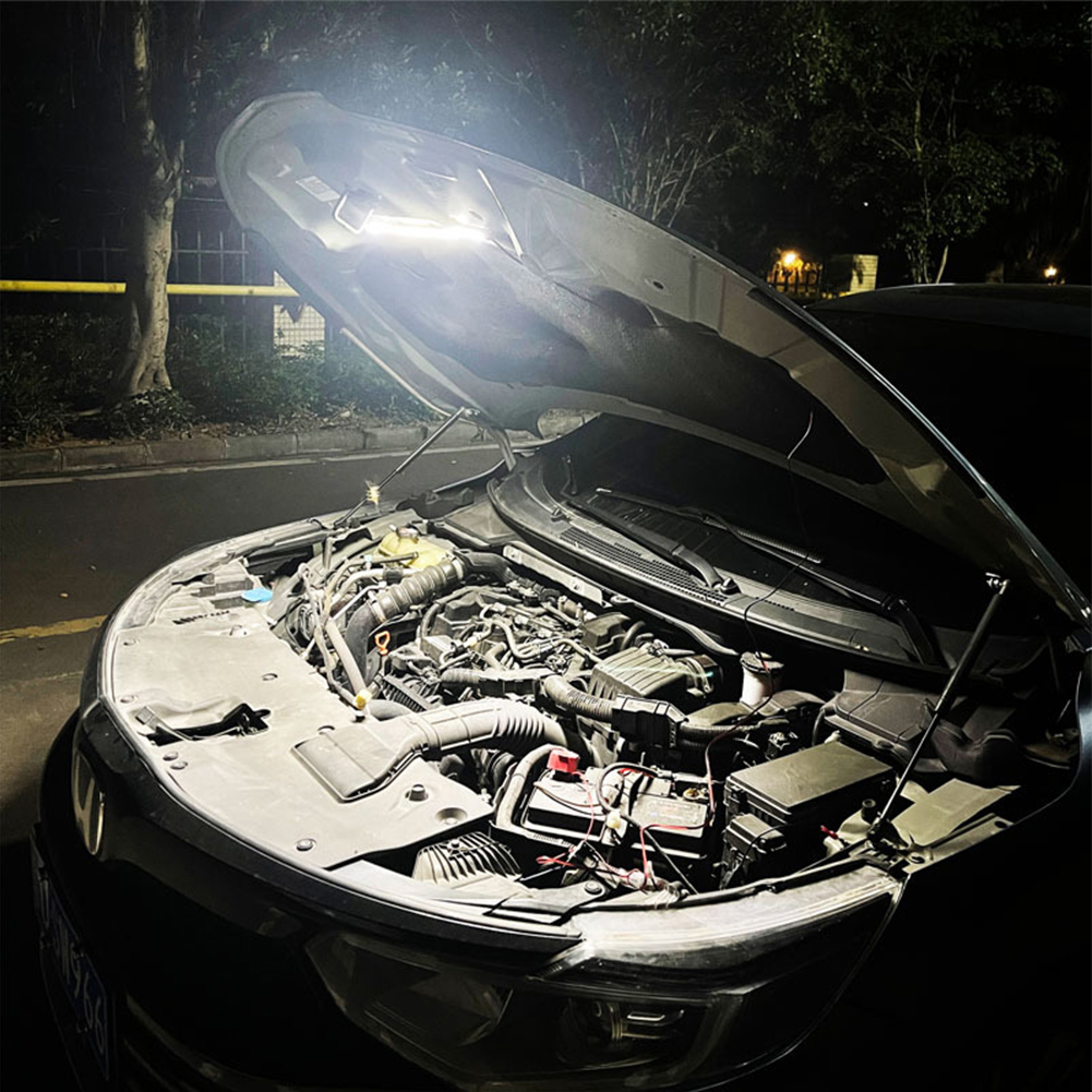 Onder de motorkap LED-lichtset 12V Auto LED-lichtstrip Autokap Werkinspectielicht met automatisch aan/uit Universeel voor autovrachtwagen