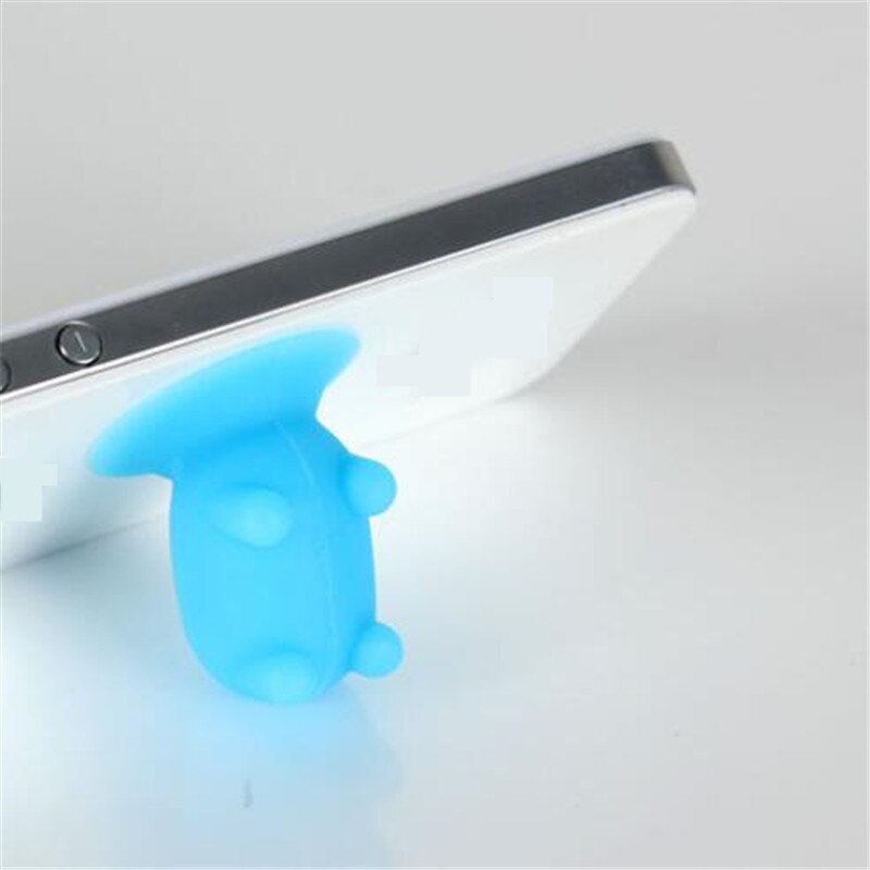 Colorido titular do telefone móvel porco gordura subber otário spinner telefone titular tablet suporte para iphone almofada para todos os smartphones
