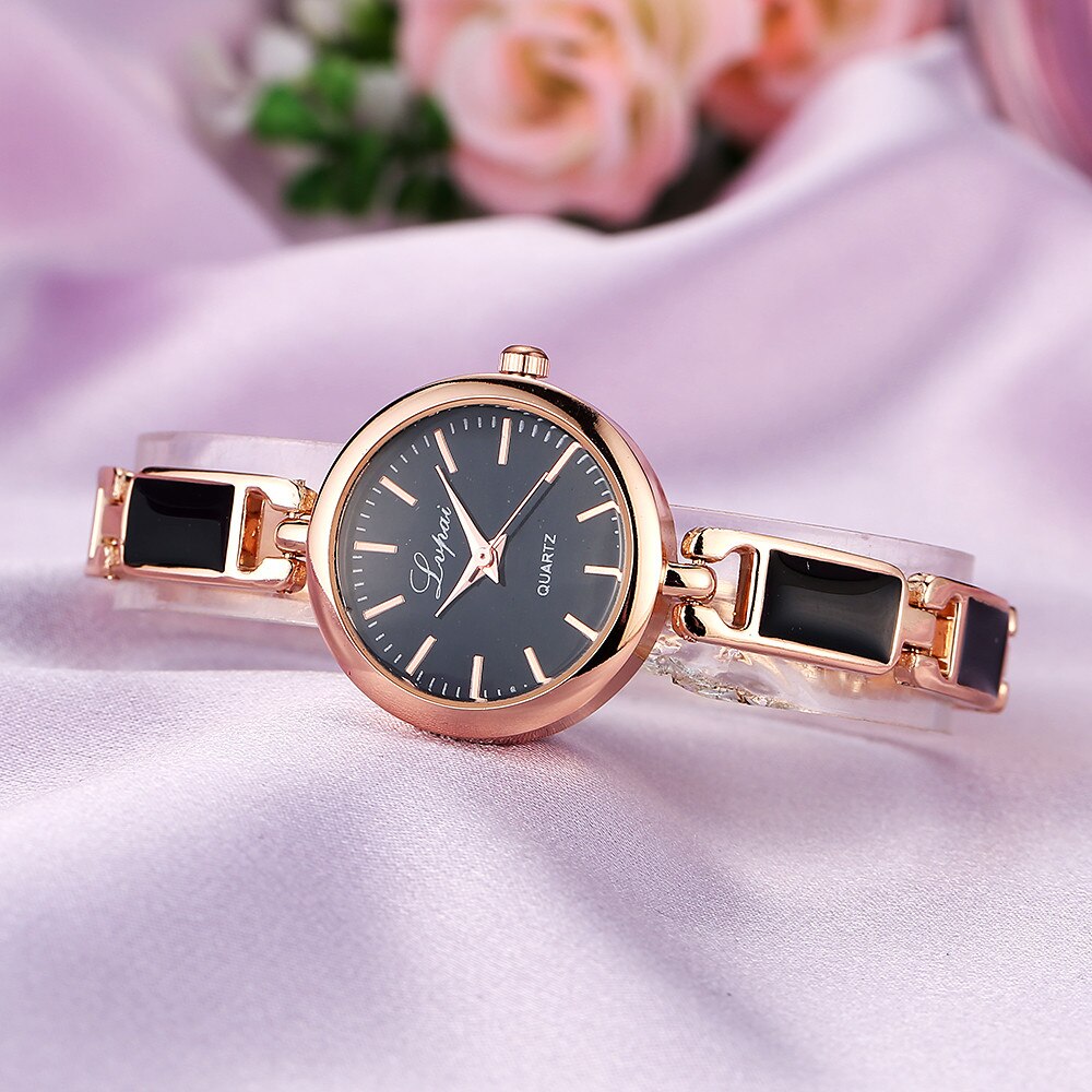 Nieuws Gouden Horloge Vrouwen Unisex Rvs Rhinestone Quartz Luxe Roestvrij Stalen Armband Horloge Relógios De Mulher