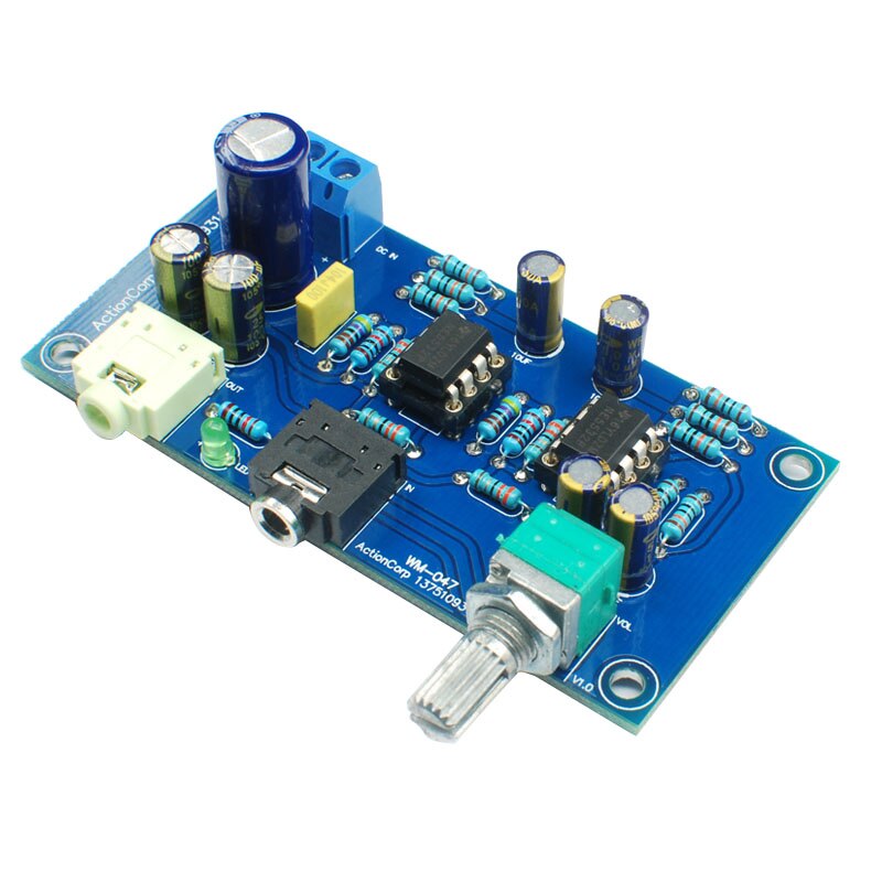 HIFI 47 Earphone Amplifier 2 Channel Headphone Amplifier 47 Amplifier Dc Single Power Version(Finished Product): Default Title