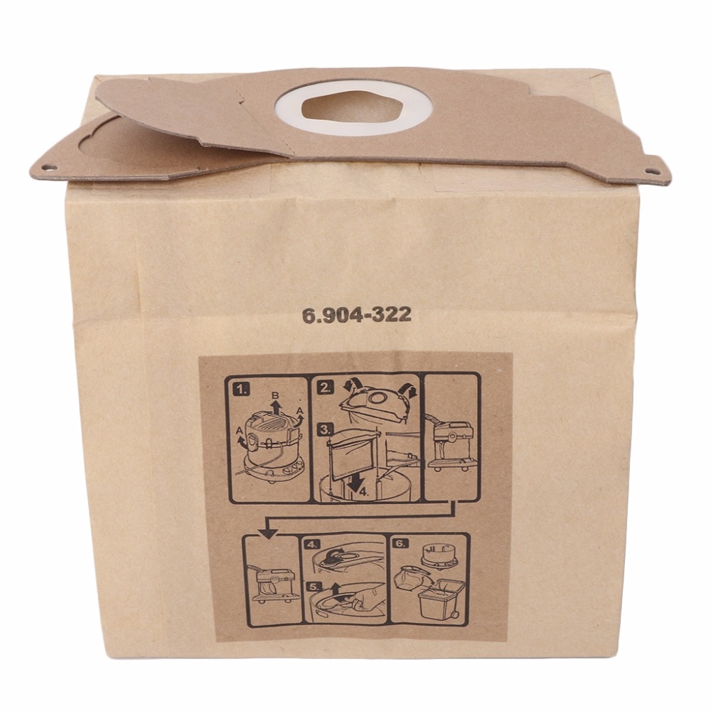 Universal Vacuum Cleaner Bags Paper Dust Hoover Bag Replacement For KARCHER MV2