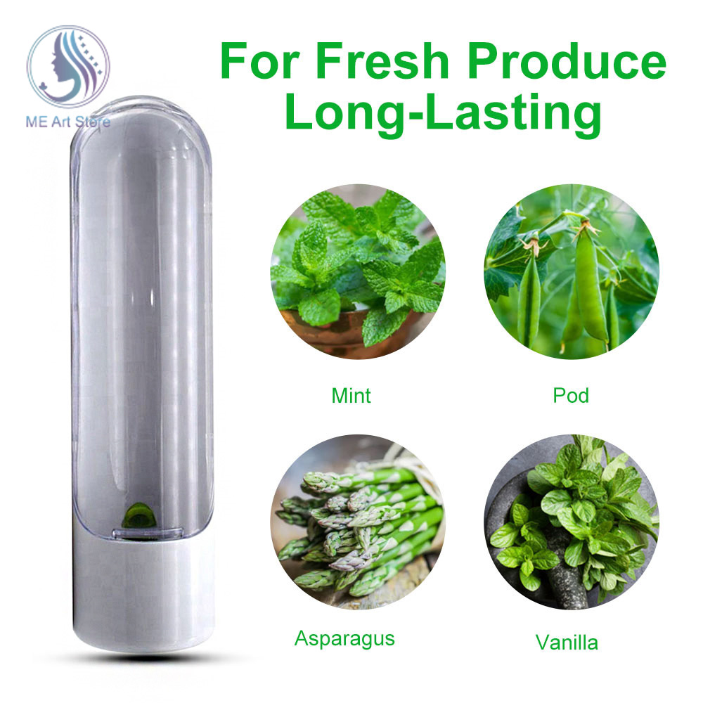 Opbevaring af urter, kapseletui, friskhedsbevaringsboks, koptype, opbevaringsbeholder til mad, grøntsagskonserveringsflaske, køkkentilbehør