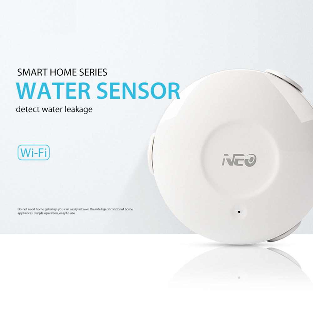 NEO Coolcam Home Motion Sensor Alarm Water Leakage Flood Water Leak Detector Wireless WiFi Security Automation System Sensor