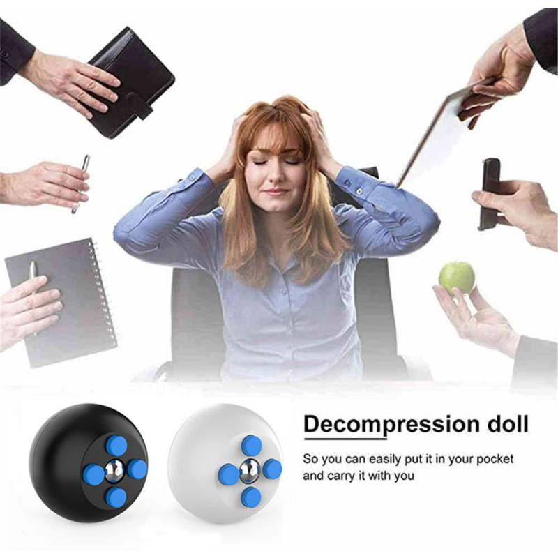 Novelty Round Decompression Deice Puzzle Toys Children Adults Both Play Stress Reliever Accessories Fidget Toys