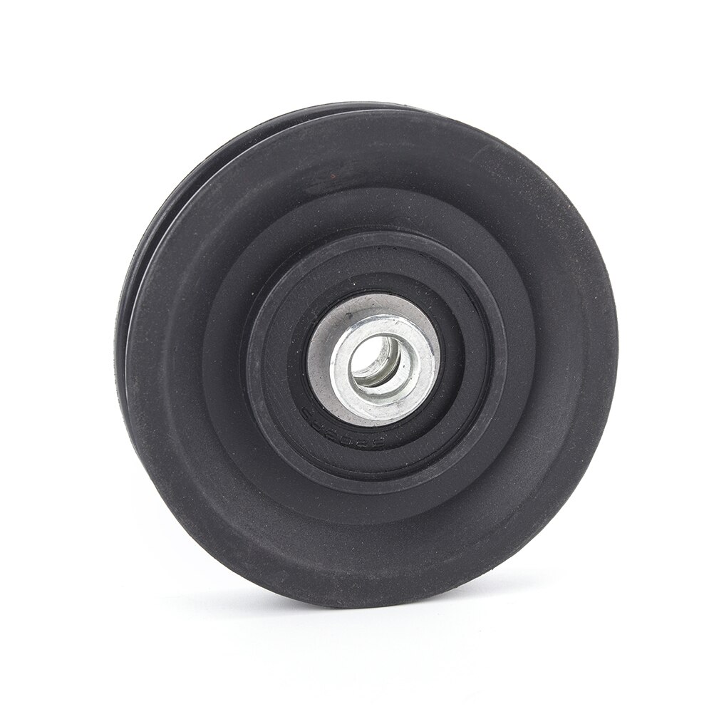 90mm slijtvaste nylon lagers katrol wiel kabel sportschool fitnessapparaat onderdeel universeel zwart