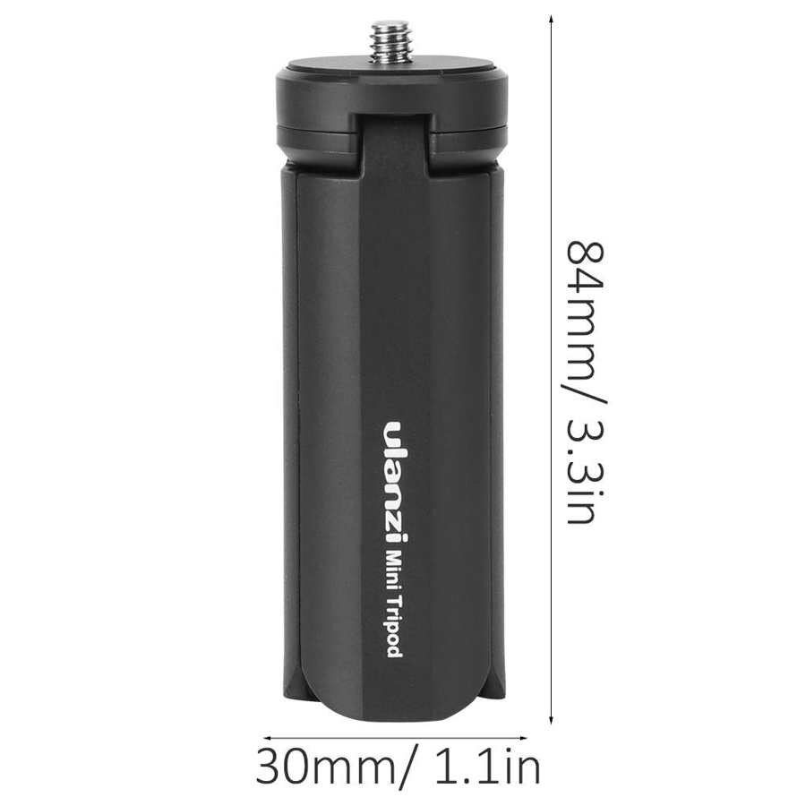 Ulanzi MT-15 Tragbare Mini Stativ Schreibtisch-Stativ 1/4'' Montage Schraube für Smartphone DSLR Video Gimbal Stativ für Osmo Vlog