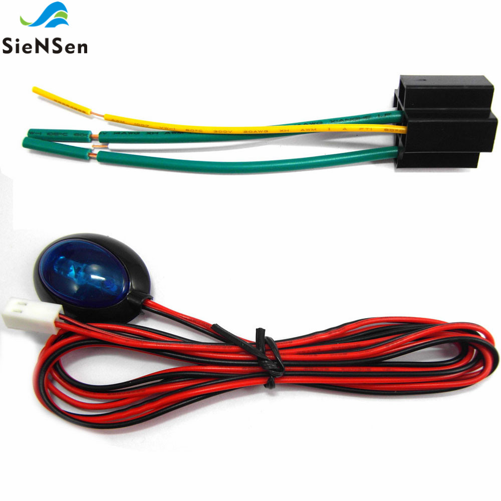 SieNSen 1 Set Car Vehicle Protection Alarm Security Warning System Entry Keyless Siren +2 RF Remotes M802B-8101