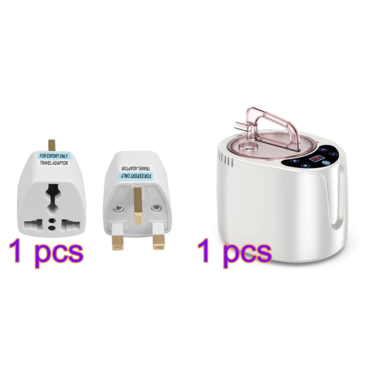 Sauna Generator For Sauna Steam Generator 2L Fumigation Machine Home Steamer Therapy Suitable For Casks Kitchen Heating: UK PLUG