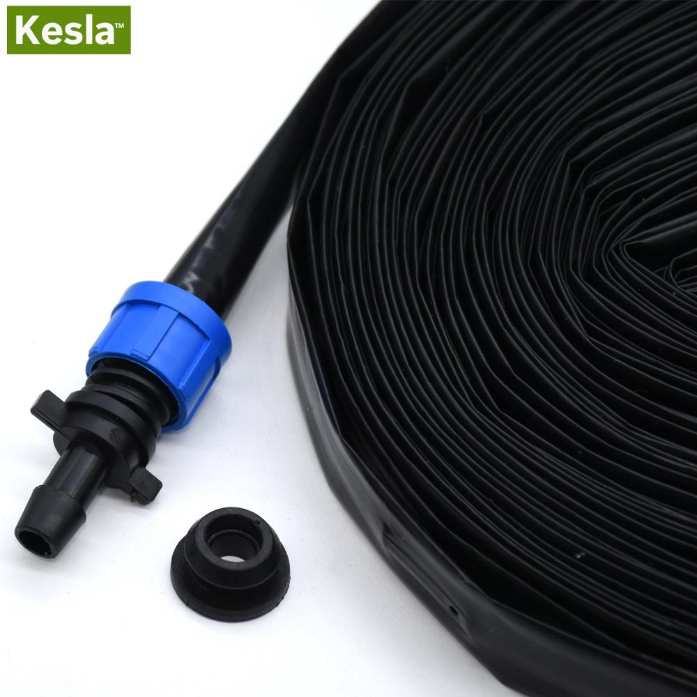 20-150m 16mm dryppvanningstape 5/8 '' 8 mil 0.2mm tykk 20cm emitter drypperavstand drivhushage koble til hard pvc-slange