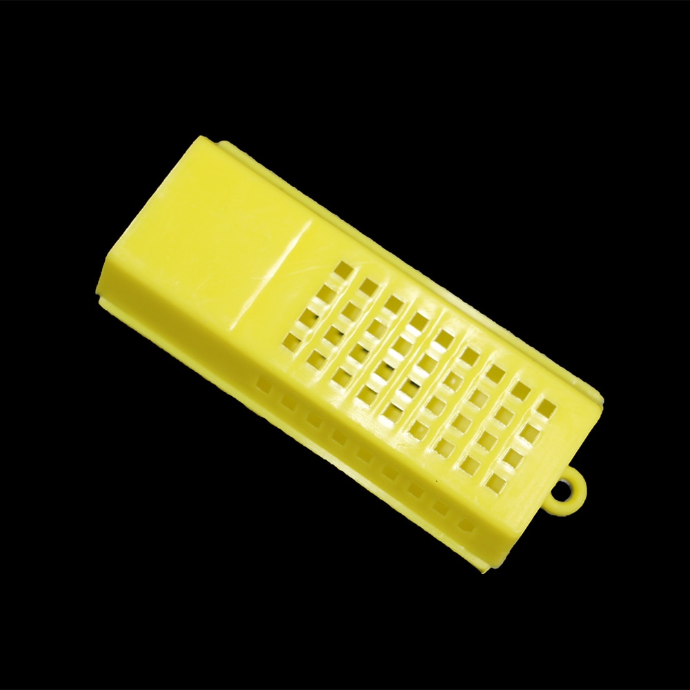 Jaulas de transporte de apicultura, sistema de cría de Reina, jaula de plástico para prisión, poste de casa, suministros de equipo de herramientas para abejas, 60 uds.
