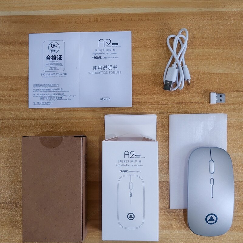 LED Bluetooth Wireless Mouse Rechargeable Mouse 2.4G Wireless Computer Mute For Ergonomic Backlight Laptop PC bluetooth Mouse