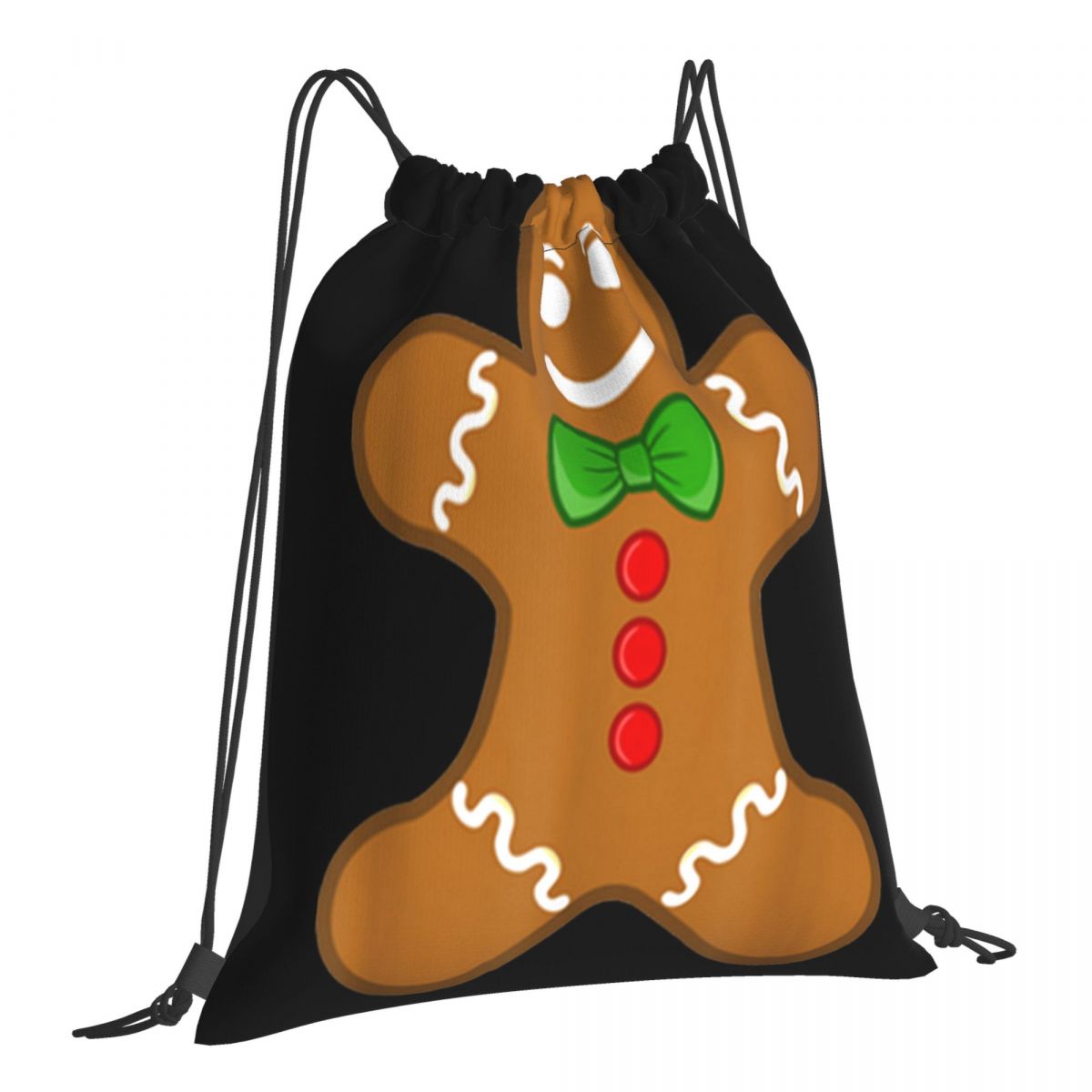 Awesome Gingerbread Man Kerst Cookie Bakken Volwassen Comfortabele Tassen Rugzak Tas