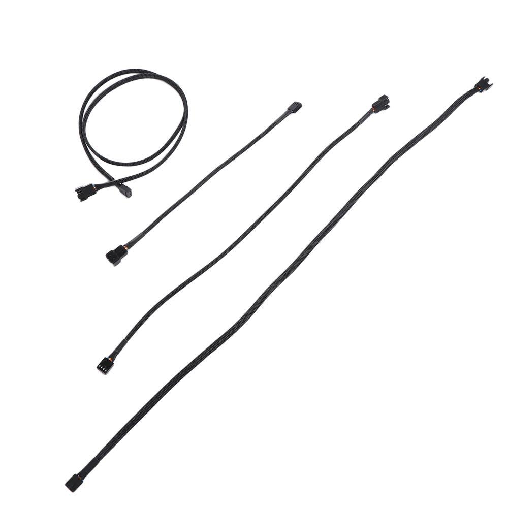 Cavo connettore ventola CPU maschio a femmina cavo a 3 spillo per ventola del computer cavi di alimentazione a 4 spillo cavo di prolunga PWM cavo di prolunga della ventola