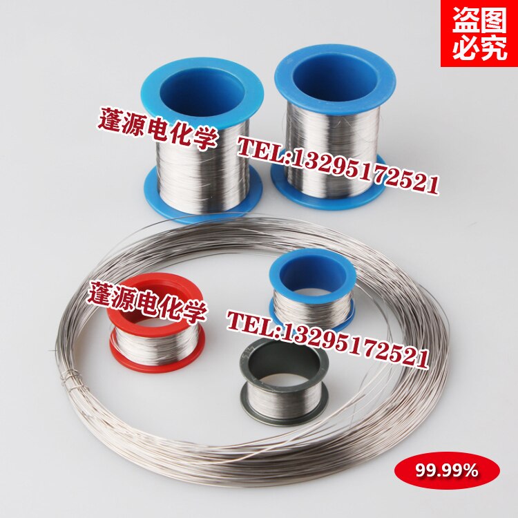 Hohe Reinheit Platin Draht Flamme Reaktion Platin Draht Gold Draht Pt Draht 0.1/0,5mm Lagerbier Platin Draht Elektrode