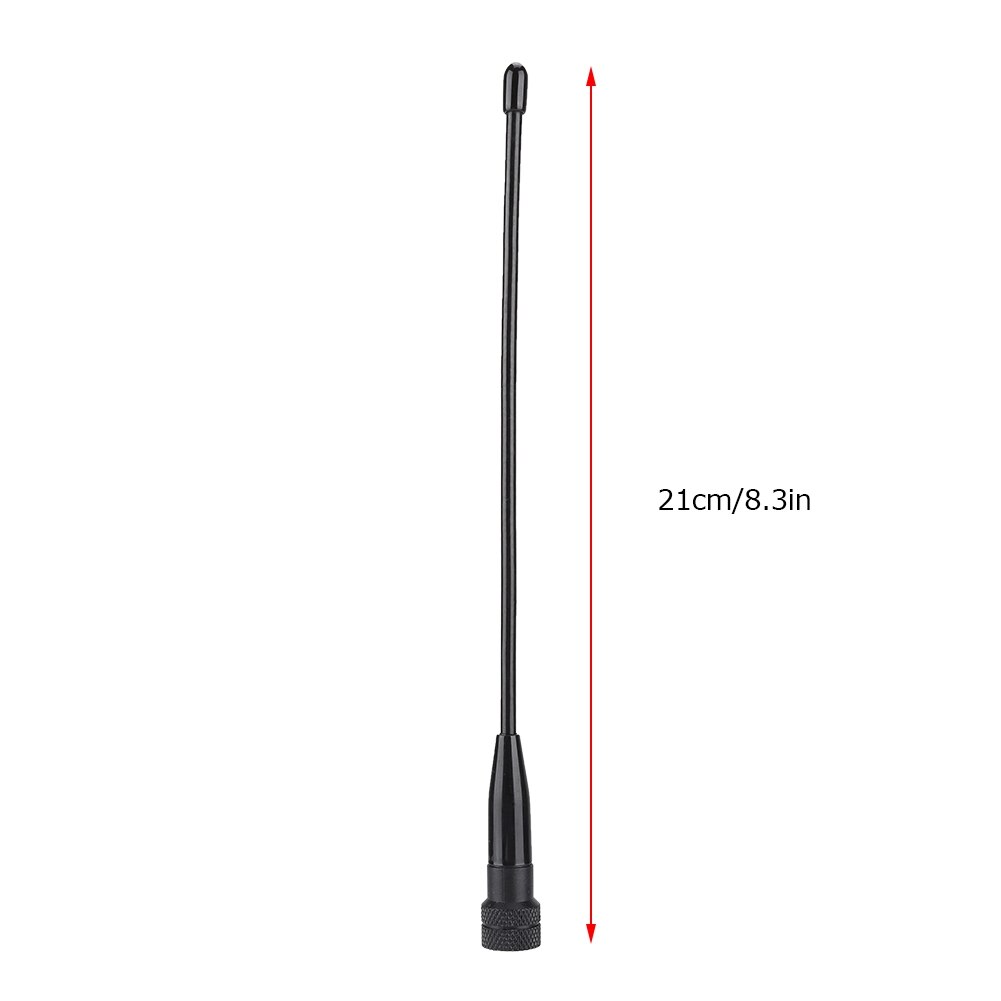 Antena SOONHUA, antena SMA-M para hombre, antenas de banda Dual para Walkie Talkie BAOFENG