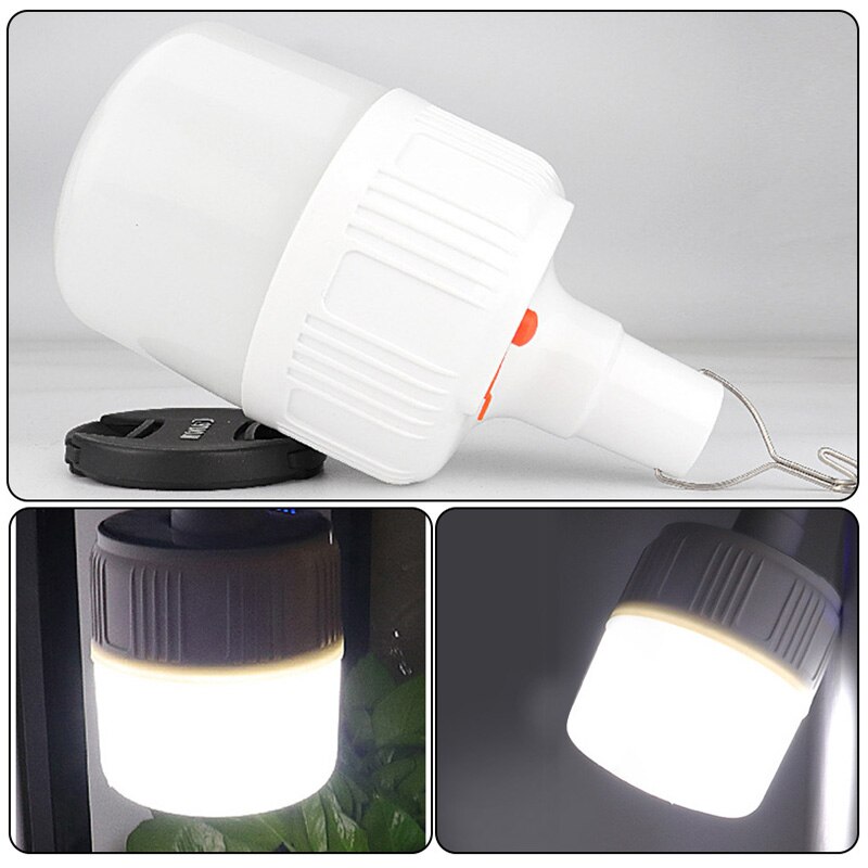 100W Camping Laterne Solar-LED Camping Licht Mini Tragbare Laterne Zelt Camping Lampe DC/Solar Wiederaufladbare Notfall Licht