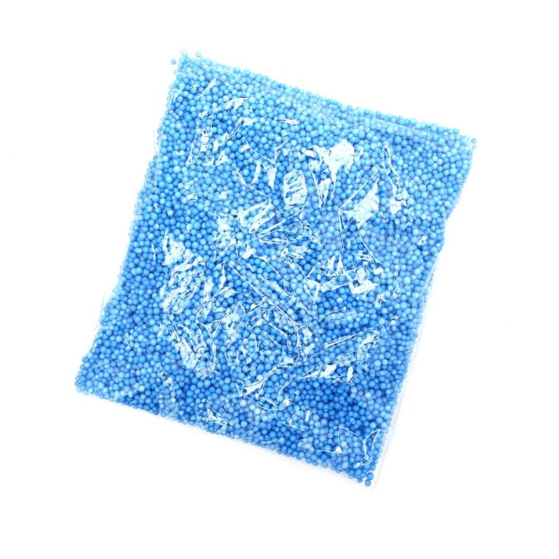 2-4 Mm Schuim Ballen Decoratieve Piepschuim Bal Diy Wedding/Party Kids Kinderen: Blue