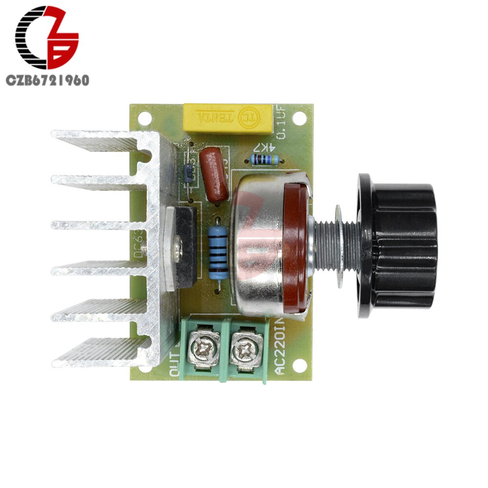 3800w hastighetskontroller  ac 220v smart hemljuskontroll dimmerbrytare spänningsregulator temperaturkontroll för motorljus