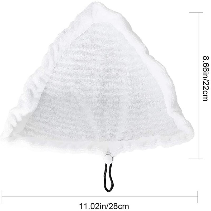 6 stk steam mopp pads erstatning pads tilbehør for steamboy  x5 h2o h20 s302 s001 skg 1500w steam mopp