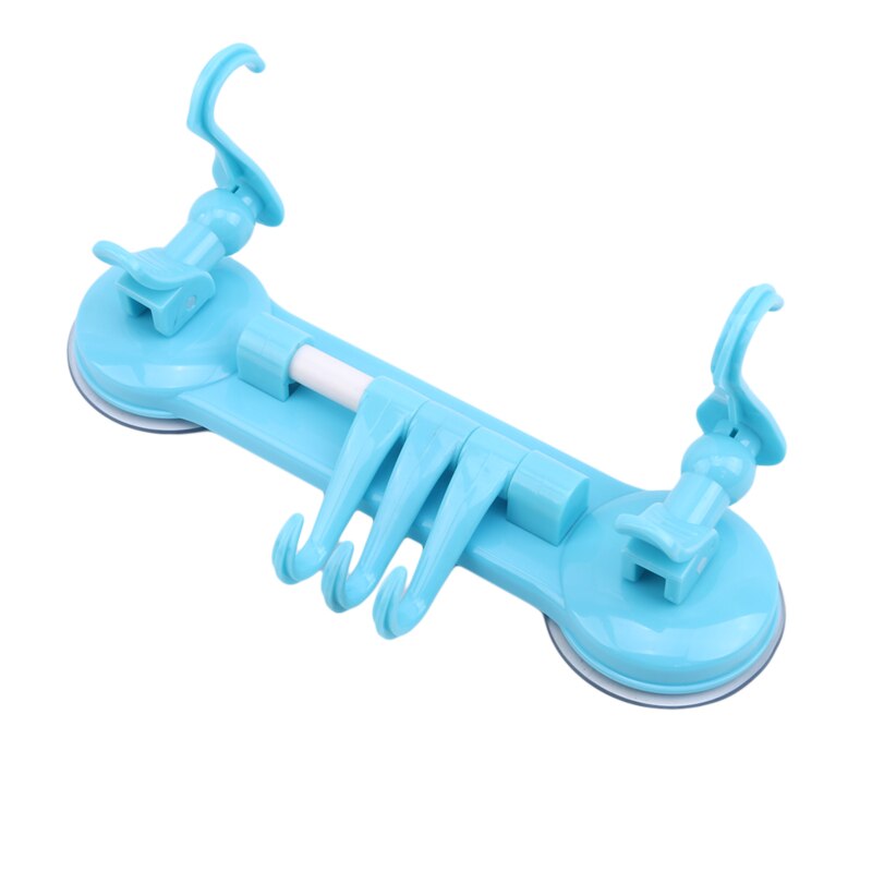 Zuignap Krachtige Handdoekenrek Vacuüm Combinatie Naadloze Keuken En Badkamer Multifunctionele Plastic Rij Hanger