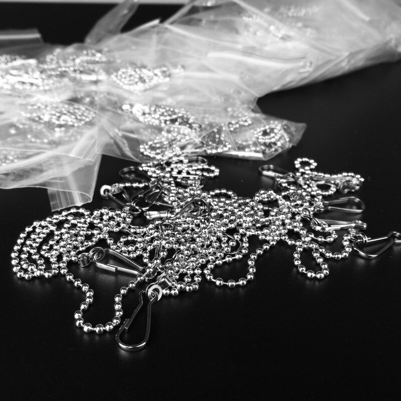 52/28/15cm Hanging flag chain poster pole hanging axle special hanging chain supermarket flag pole hanging chain hook hanging ac