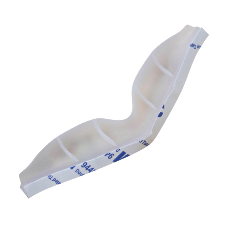 Tira de silicona suave para mascarilla de adultos, accesorio portátil transparente para tapabocas, 1/5/10 Uds.: 1pc