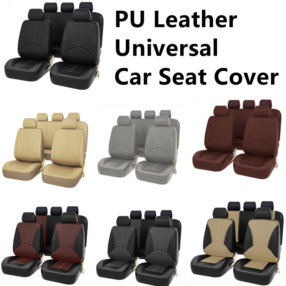 Leather Car Seat Covers For Nissan Qashqai X Trail 350z Altima Juke Lannia Nv200 Pathfinder Rogue Sentra Serena Kicks Leaf Navar
