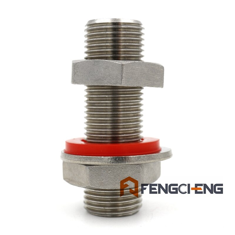 Variabel längd wedless skott , 1/2 "nps  x 2.5 " nippel, vattenkokare/kylar skott,