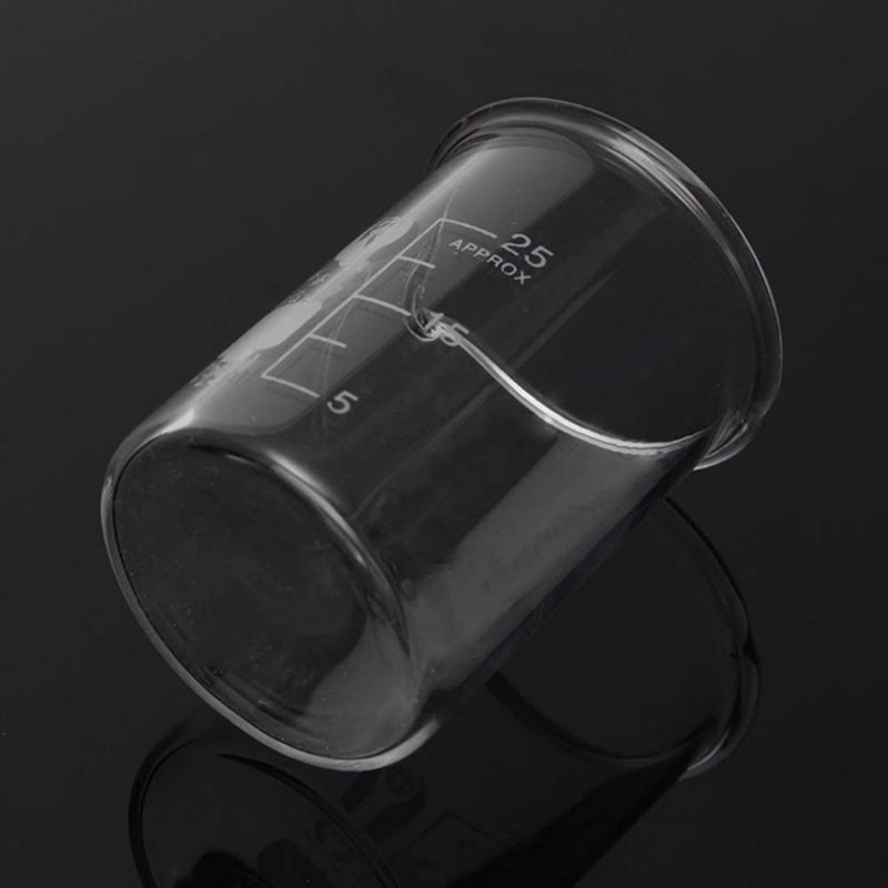 Vaso de vidrio Pyrex de 3000ml-5ml, vasos graduados de GG-17 de borosilicato, vasos medidores de química de vidrio