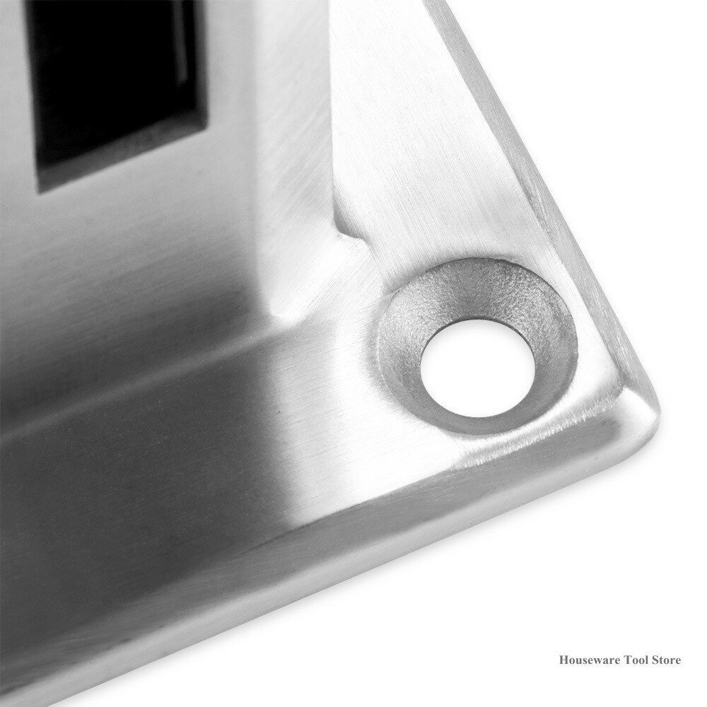 Swimming Pool Glass Clamp Balustrade Balcony Home Garden Bathroom Fence Railing Clip Stainless Steel Glass Clamp Fixed Clip