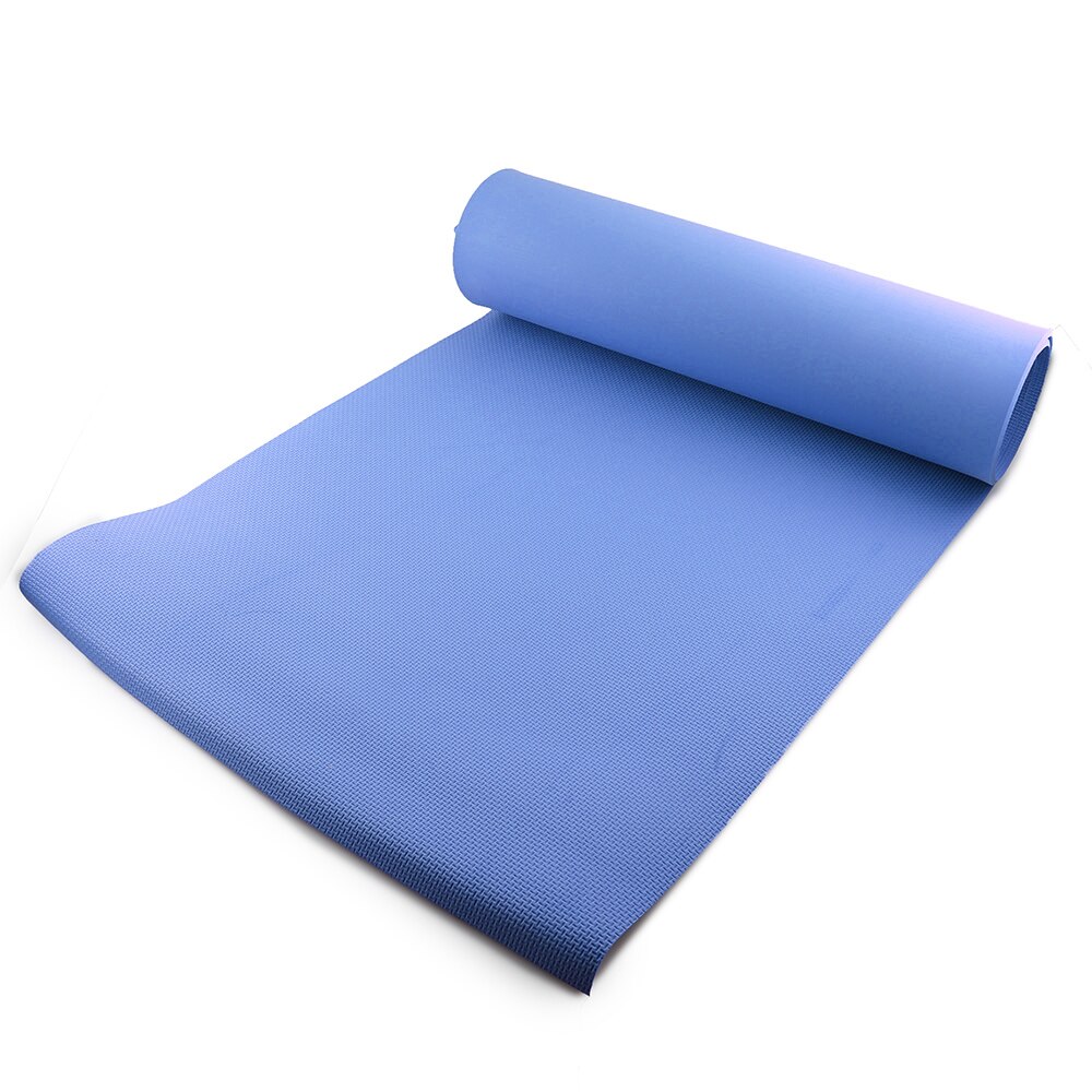 6mm eva yogamatte treningsunderlag tykk sklisikker sammenleggbar treningsmatte pilatesutstyr sklisikker gulvlekematte