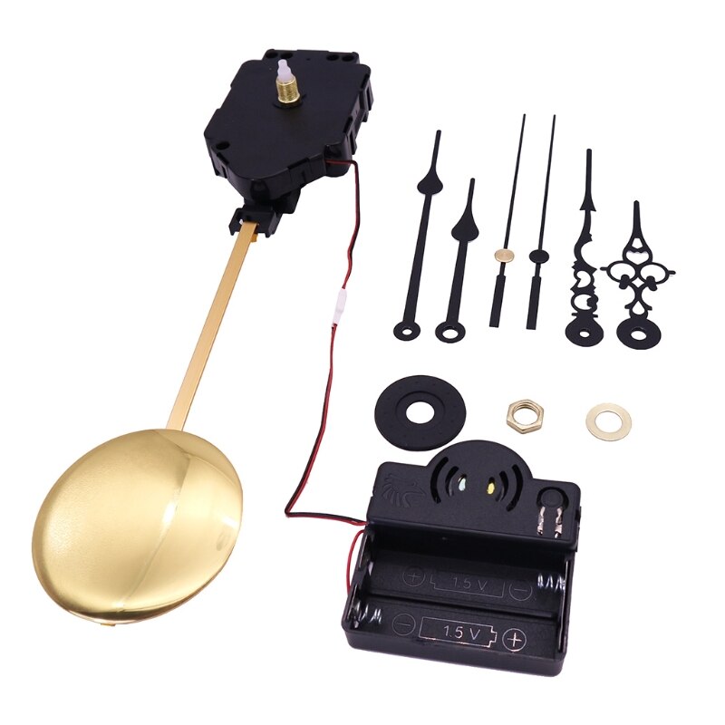 R2LD Diy Quartz Slinger Trigger Stille Klok Movement Mechanism Met 16 Muziekdoos Beweging Chime Wandklok