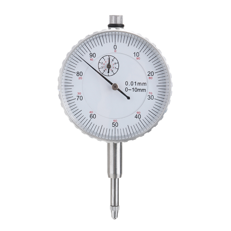 White-face Dial Test Indicator 0-10mm 58mm Dia. For Gear Backlash Measuring Tool Accurate Dial Gauge Suitable For Magnetic Base