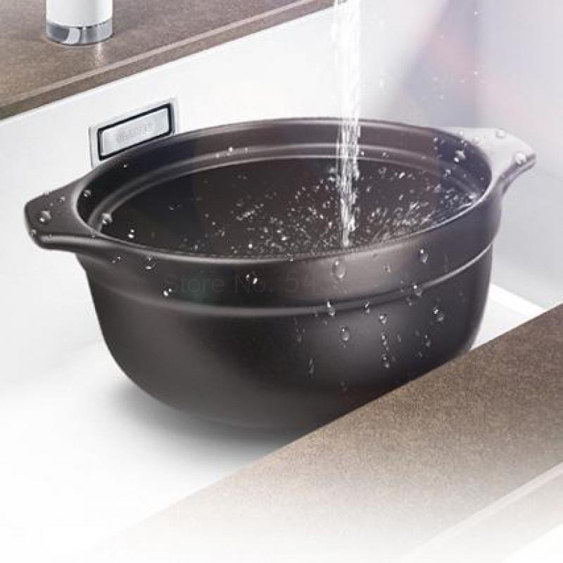 600 braadpannen hittebestendige potten soep keramiek kleine braadpan soeppan stoofpot vuur thuis gas kleipot rijst soep