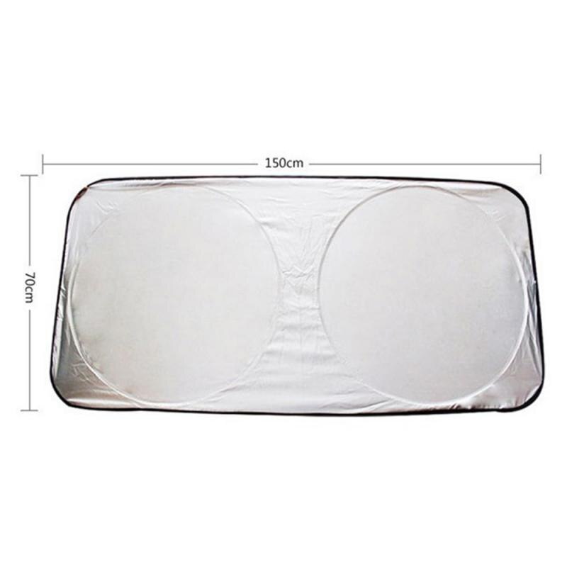 Foldable Extra Large Sun Shade Truck Van Car Windshield Visor Block Cover UK