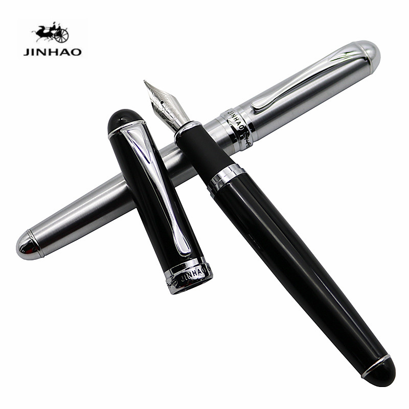 Jinhao X750-pluma estilográfica de Iraurita, suministros escolares de oficina, para estudiantes, varios colores